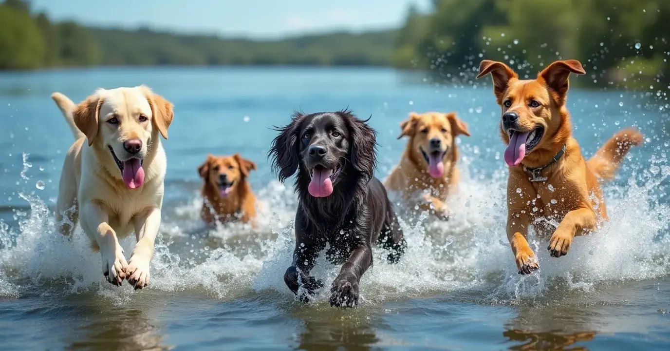 ¡Solo añade agua! 16 razas de perros que nadan con facilidad